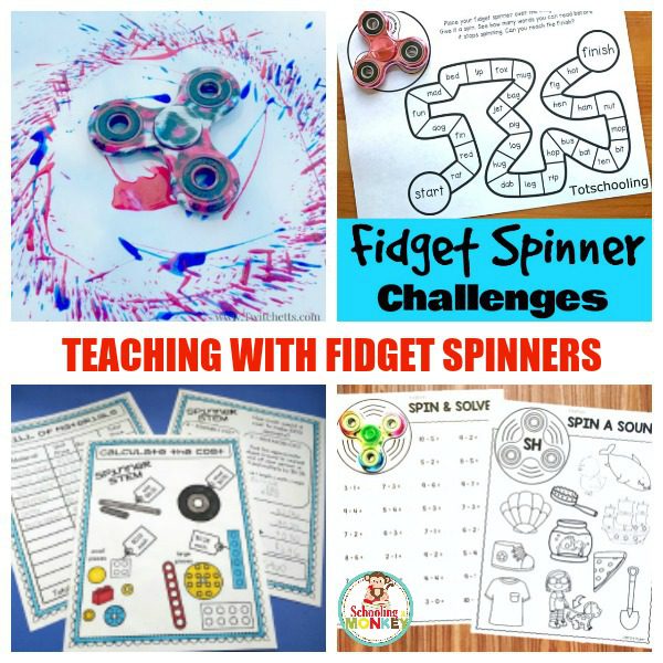 Your kid has a fidget spinner, so now what? These educational fidget spinner activities will provide a direction for the madness!
