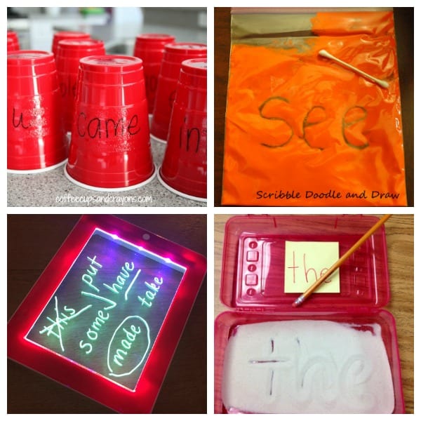 These fun hands on sight word activities will help kindergartners and kids in first grade learn sight words fast! Hands on learning activities are awesome!