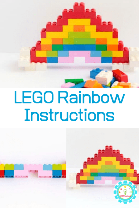 how to make a lego rainbow