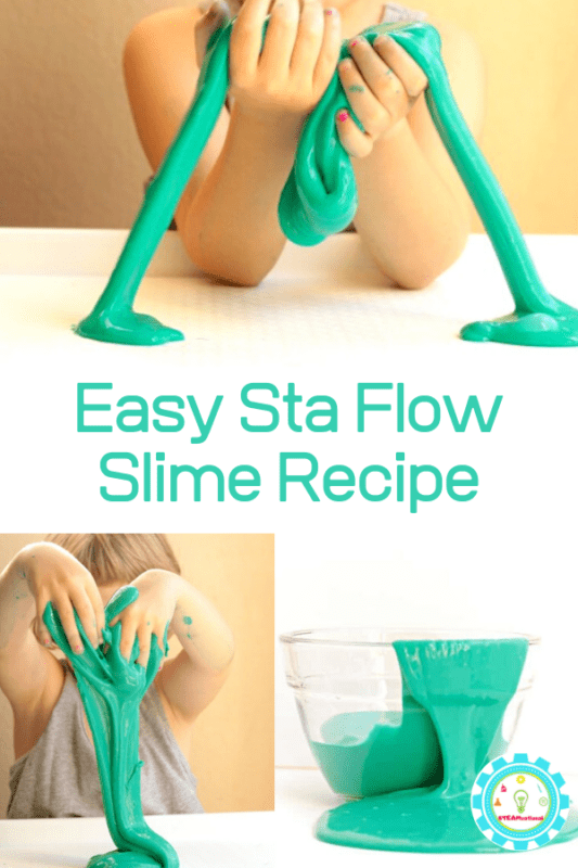 This recipe for slime, is a foolproof slime recipe for how to make a slime recipe with liquid starch. If you follow these directions, you'll be able to learn how to make slime with liquid starch without any hiccups or mistakes.