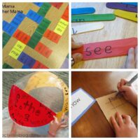 Hands On Sight Word Activities for Kindergarten and First Grade