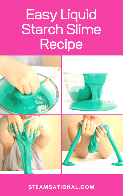 slime recipe with liquid starch