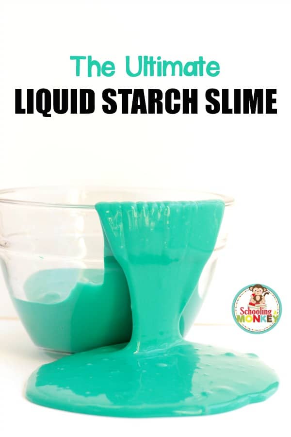 If you're stumped on how to make slime with liquid starch, look no further! This simple liquid starch slime recipe teaches you how to make slime with liquid starch. The perfect Sta Flo slime recipe is right here teaching you how to make slime with Sta Flo. #slime #slimer #slimerecipe #kidsactivities