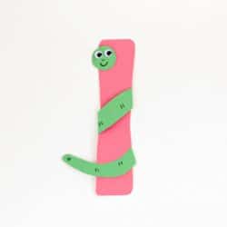 I is for Inchworm Alphabet Craft