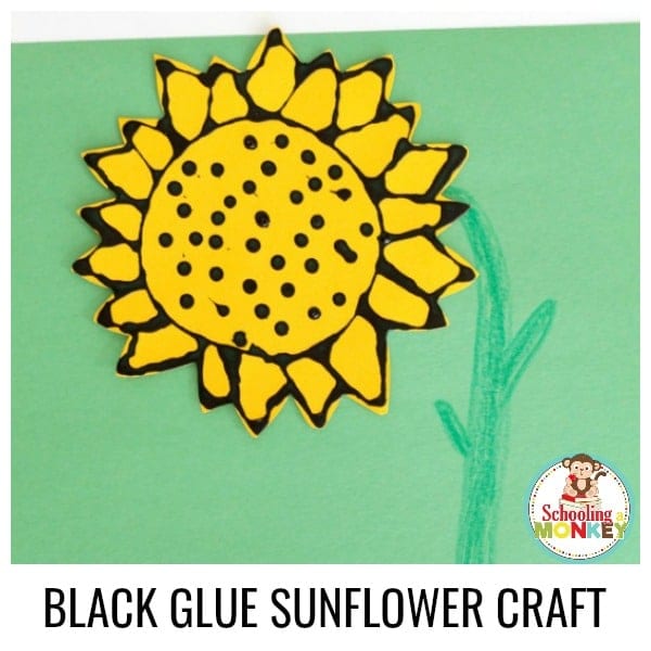 black glue sunflower f