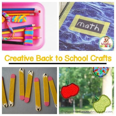 Low-Prep Back to School Crafts Tor Elementary