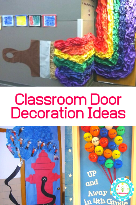 15 Amazing Classroom Door Ideas That Will Make Your Students Smile - Front Door Decoration Ideas For School