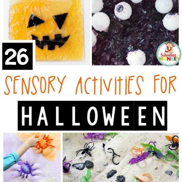 Make Halloween fun for the littlest spooky fans with these adorable Halloween sensory activities! These sensory projects are perfect for little learners.