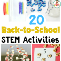 Go back to school in style and try these fun back to school STEM activities to get kids interested in learning again! Teach science with fun!