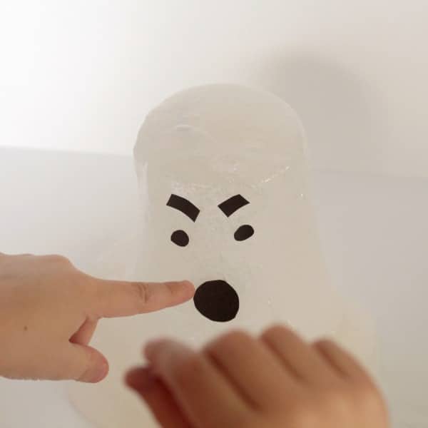 Make Halloween fun by making ghost slime in your science classroom! This Halloween STEM activity is the perfect Halloween science experiment for kids. 