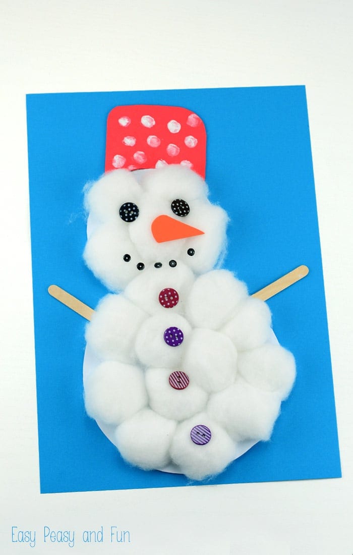 Don't let the winter blues get to you! These snowman crafts for kids are the perfect way to bring joy to your winter days when it's too cold to go out!