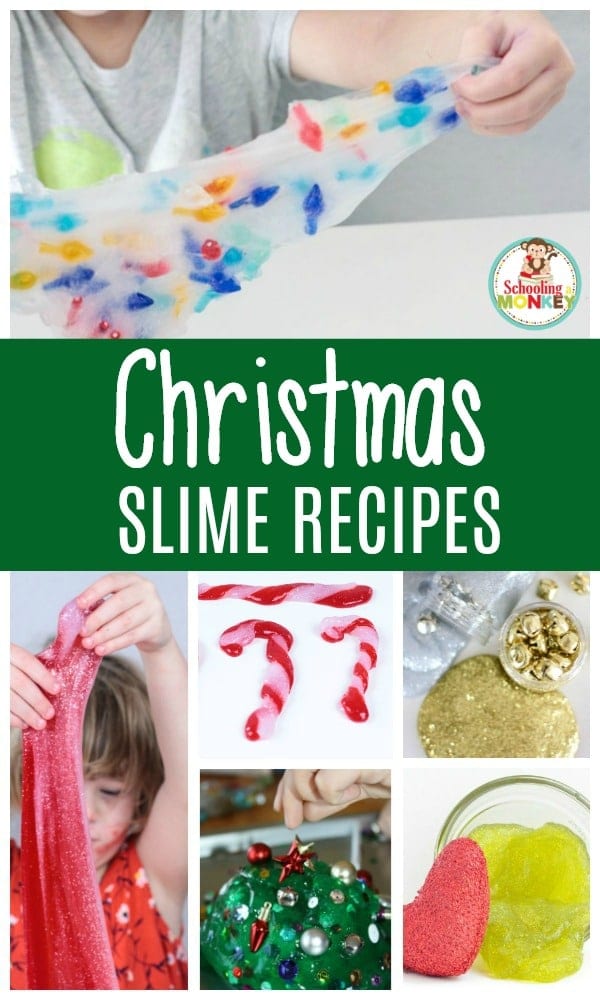 Mix a love of Christmas with a love of slime with these hands-on Christmas slime recipes! These are the very best recipes for Christmas slime ever!
