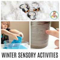 Keep warm in the winter with these hands on winter sensory activities for kids! Preschoolers and kindergarten kids will love these educational winter activities.