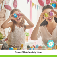 Easter is an exciting time for most kids. Capture this excitement and boost STEM skills with these Easter STEAM activities!