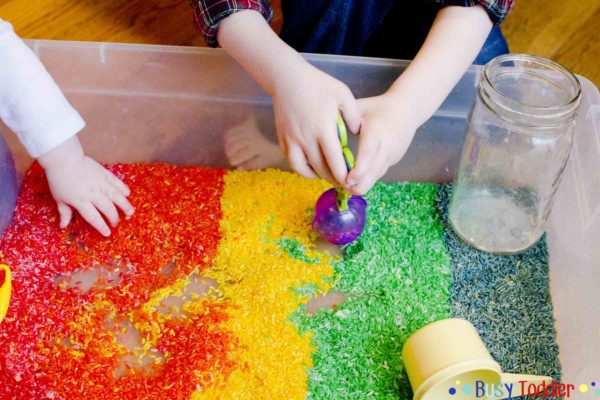 Foster a love of STEM topics in your preschoolers and toddlers with these festive St. Patrick's Day STEM sensory bins. These St. Patrick's Day sensory bins teach the basics of science, technology, engineering, and math to the youngest preschool science fans.