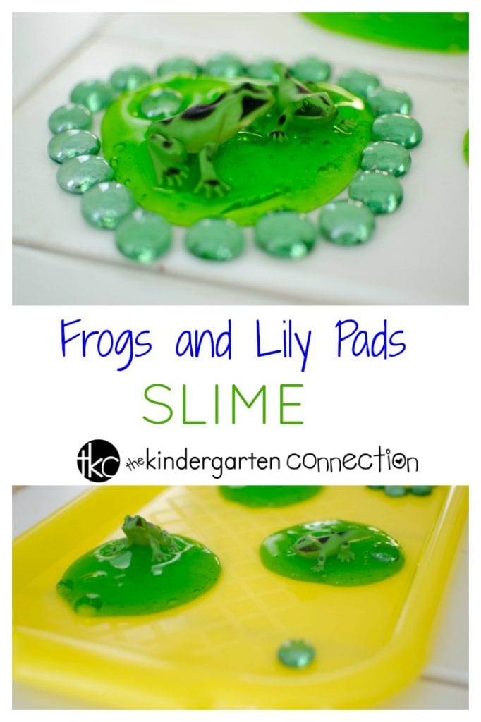 Frogs and Lily Pads Slime
