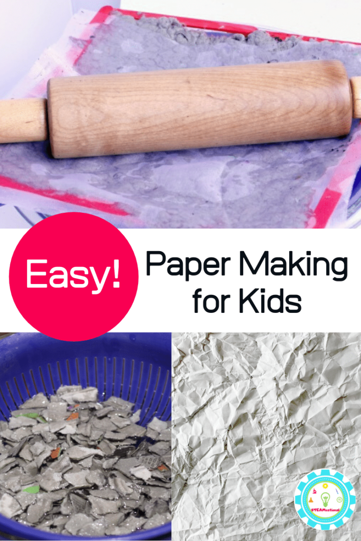 How to Make Paper without a Screen at Home!