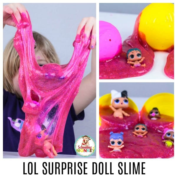 Do you love slime? Do you love LOL Dolls? Make this super fun LOL Doll slime that kids will love! This LOL Doll slime recipe makes a fun LOL Doll party favor and kids will love this new twist on LOL surprise dolls! There is so much fun with slime and LOL surprise dolls!