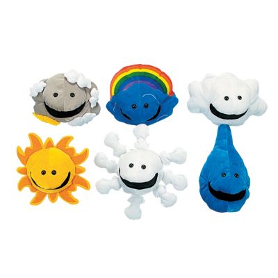 what s the weather stuffed hand puppets 6 pc 58 1017