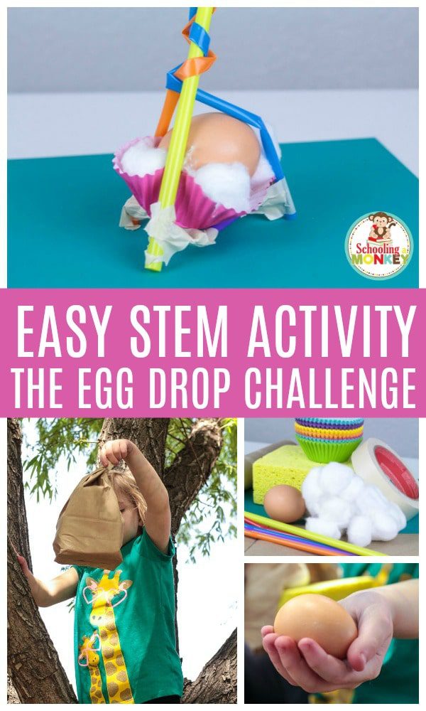 how to do the egg drop challenge