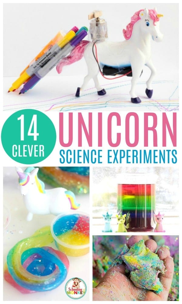 Nothing is more fun than unicorn science experiments! These unicorn science activities and unicorn STEM activities are the perfect way to learn with magical unicorns while learning all about real life science at the same time. You won't believe how much science you can teach using unicorns! Perfect for STEM centers! #scienceexperiments #science #stemed #unicorn