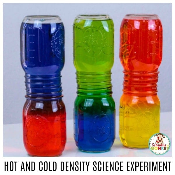 Learn about water density, energy, how molecules work, and more in this super fun and easy hot and cold water density science experiment! Kids will be delighted with how fun it is, and the bright colors will many any kid interested in science! It's the perfect STEM activity for the classroom or home.
