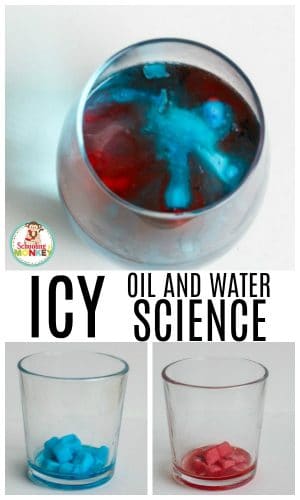 Physics in a Glass: Oil and Ice Experiment