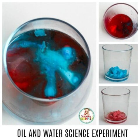 oil and water science s