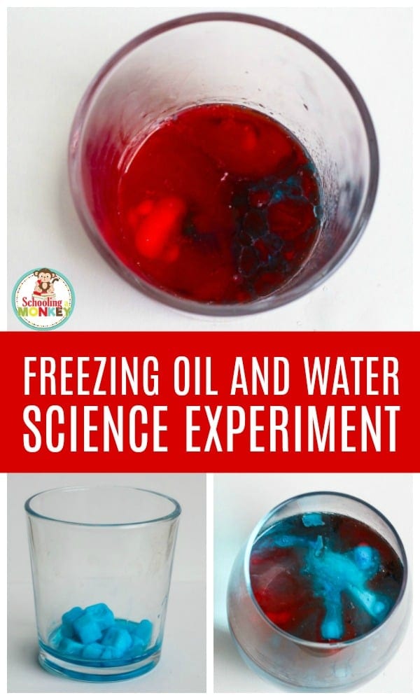 This oil and ice experiment will mesmerize students! Teach kids about ice and oil science, states of matter, the scientific method, and more! 