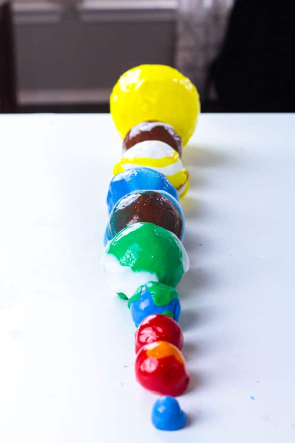 Make slime educational by making this slime model of the solar system! The solar system slime recipe is a fun way to combine space learning and slime play in one! Make learning the planets fun with this educational slime activity for kids. It's the perfect activity for a space theme!