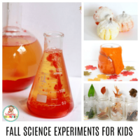 Kids will fall in love with these fall science experiments. This is the ultimate list of science experiments for the fall seasona and provide the perfect fall activities for kids. #stemactivies #scienceexperiments #science #scienceforkids #kidsactivities #fallactivities