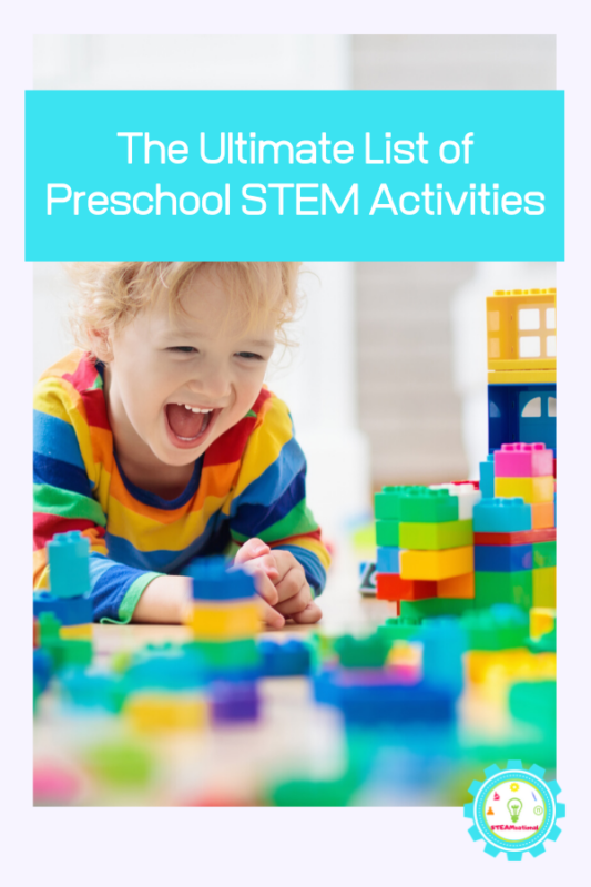 list of preschool stem activity ideas