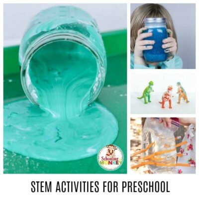 Preschool STEM activities are one of the best ways to introduce a lifelong love of STEM activities to kids! These hands-on preschool activities will keep kids learning in a fun way for hours! #stemed #preschoolactivities #stemactivities #handsonlearning