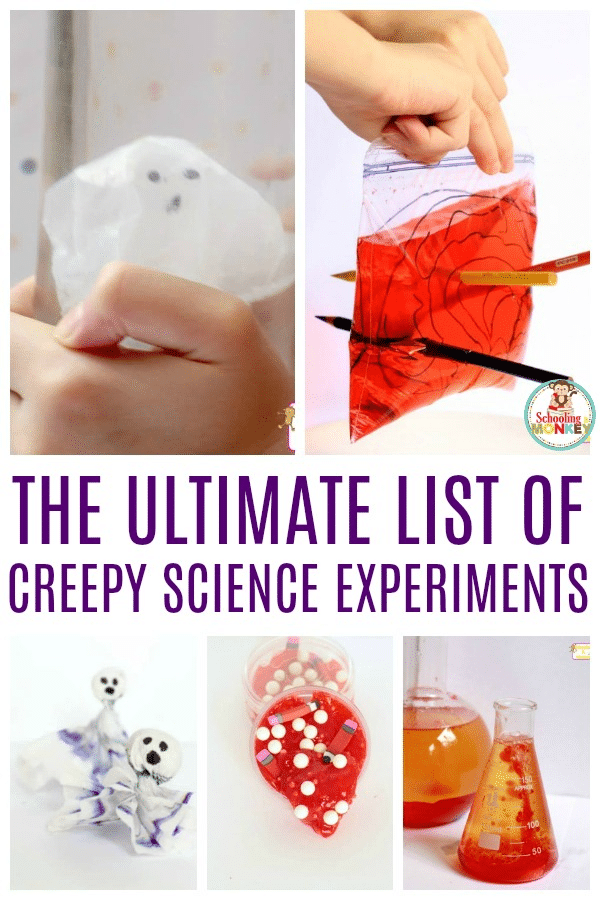 These spooky Halloween science experiments are the perfect way to mix Halloween with science! Spooky science experiments have never been this fun before! #scienceexperiments #science #halloween #halloweenactivities #stemactivities