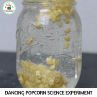 Can you get popcorn to dance? You can in this fun STEAM activity that’s the perfect Thanksgiving science experiment for kids! #scienceexperiment #scienceforkids #stemed #stemactivities #thanksgivingactivities