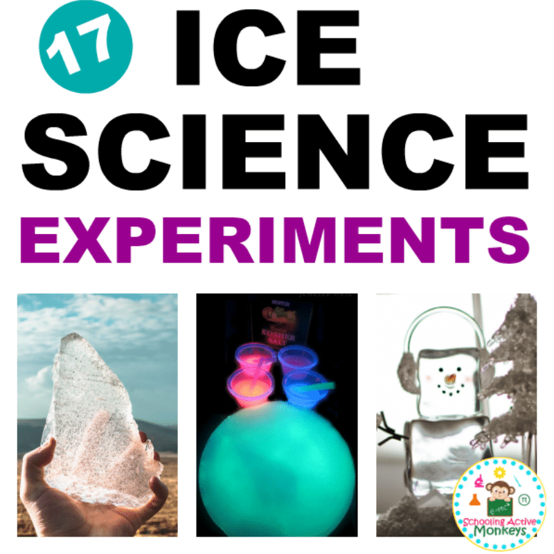 Ice science experiments are the ultimate winter learning activity for STEM lovers! These ice experiments explore the basics of ice science and concepts like states of matter, how frost forms, how salt reacts with ice, and a whole lot more! #winteractivities #scienceexperiments #scienceclass #stemed #stemactivities
