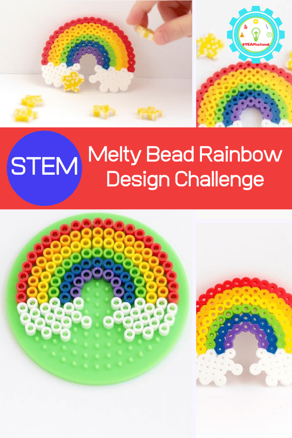 Build a Perler Bead Rainbow Engineering Challenge