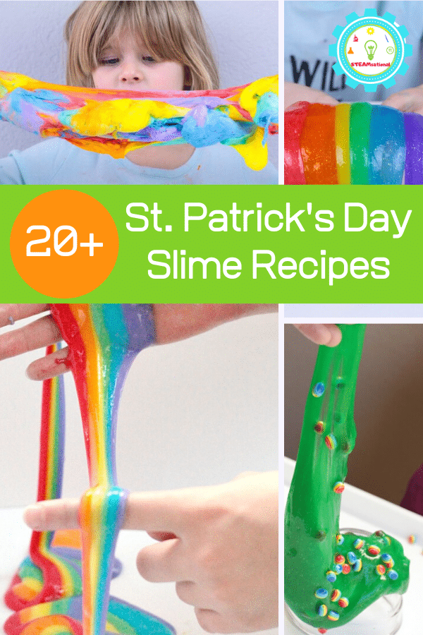 st patricks day slime recipes