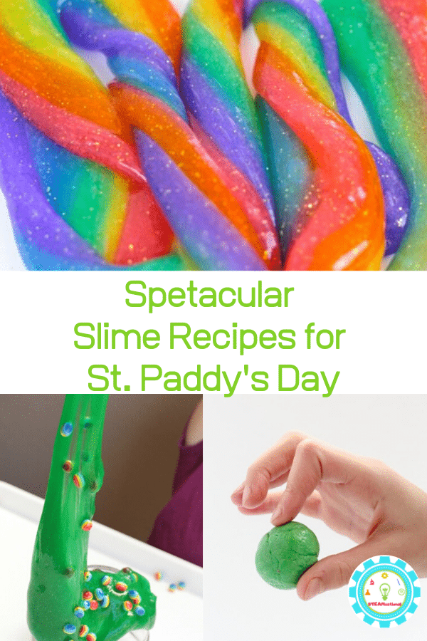 st pattys day slime recipe