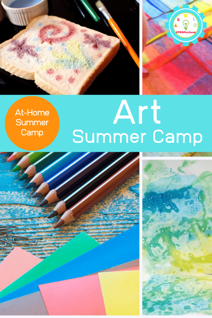 Easy and Creative DIY Art Summer Camp for Kids