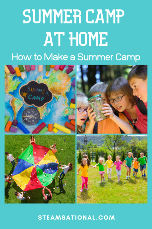 Create a fantastic summer that is magical and fun! Host a DIY summer camp for your kiddos or the whole neighborhood! 10+ summer camp themes!