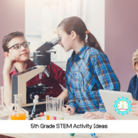 These easy STEM activities for 5th grade are perfect for kids in fifth grade and teach the basics of science, technology, engineering, and math.