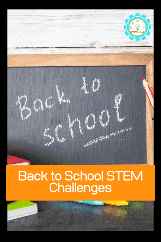 back to school stem challenges