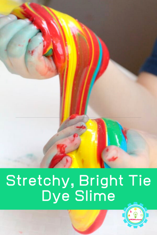 how to make tie dye slime