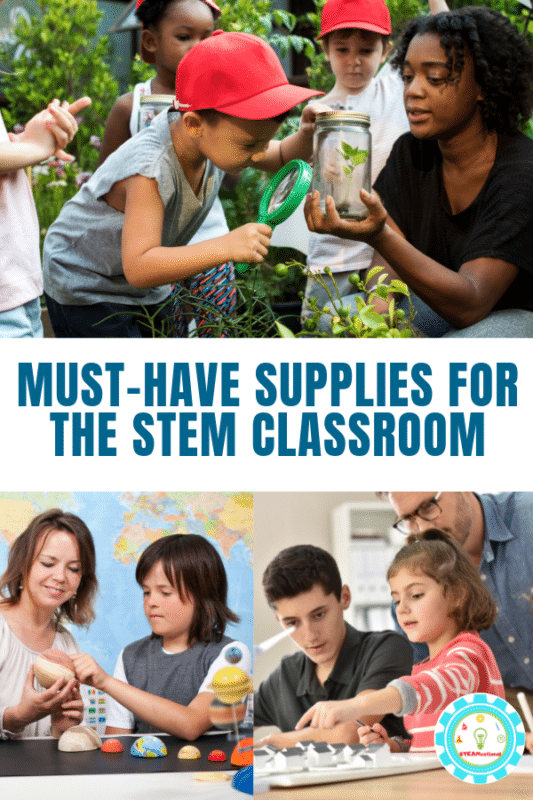 What do you need to teach STEAM? These must-have supplies for science experiments and STEM activities are the only STEAM supplies you'll need! #teachingstem #stemactivities #stemed #stem #steamactivities #scienceteacher #science