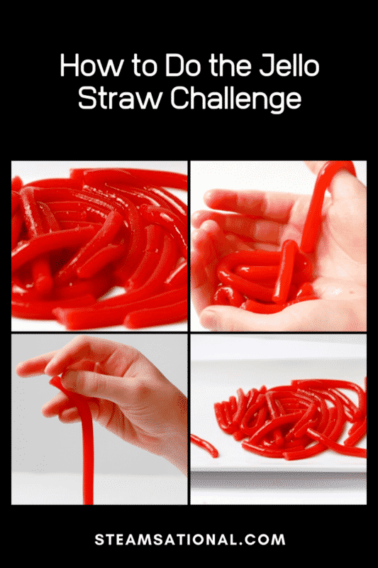 jello straw challenge