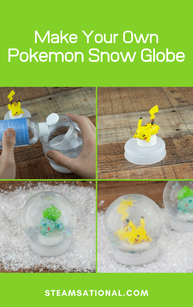 Science Project Snow Snow Globe Science Project: Pokemon Edition