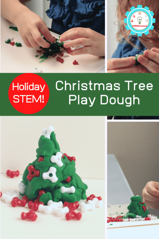 Christmas Tree Play Dough
