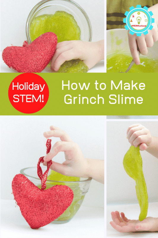 how to make grinch slime