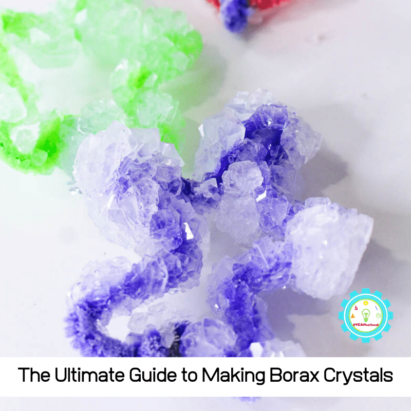 how to make big borax crystals